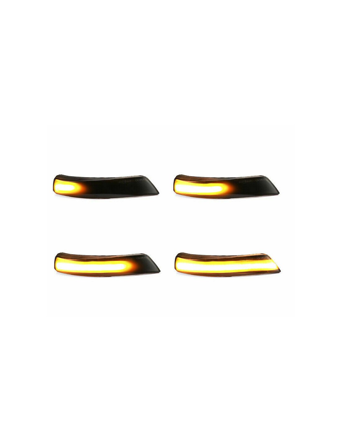Set 2 lampi LED Semnalizare Oglinda Dinamica compatibila cu Ford Focus Mk2/2 C-Max/C-Max