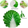 Set patura flanel si caciula Flippy, forma frunza de salata, pentru nou-nascuti, material poliester, 85 cm, verde
