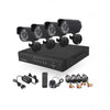 SISTEM SUPRAVEGHERE CCTV KIT DVR 4 CAMERE EXTERIOR/INTERIOR, PACHET COMPLET, HDMI, INTERNET, VIZIONARE PE SMARTPHONE