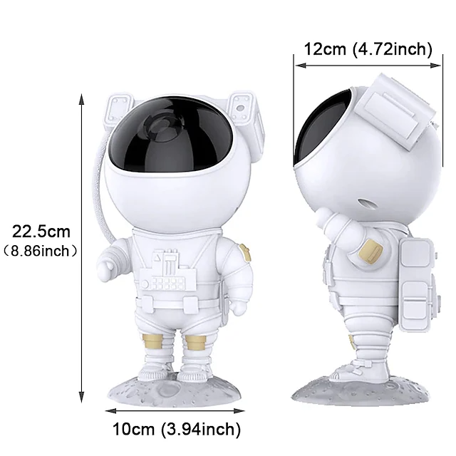 Lampa LED cu proiector ASTRONAUT, cer instelat, multicolor
