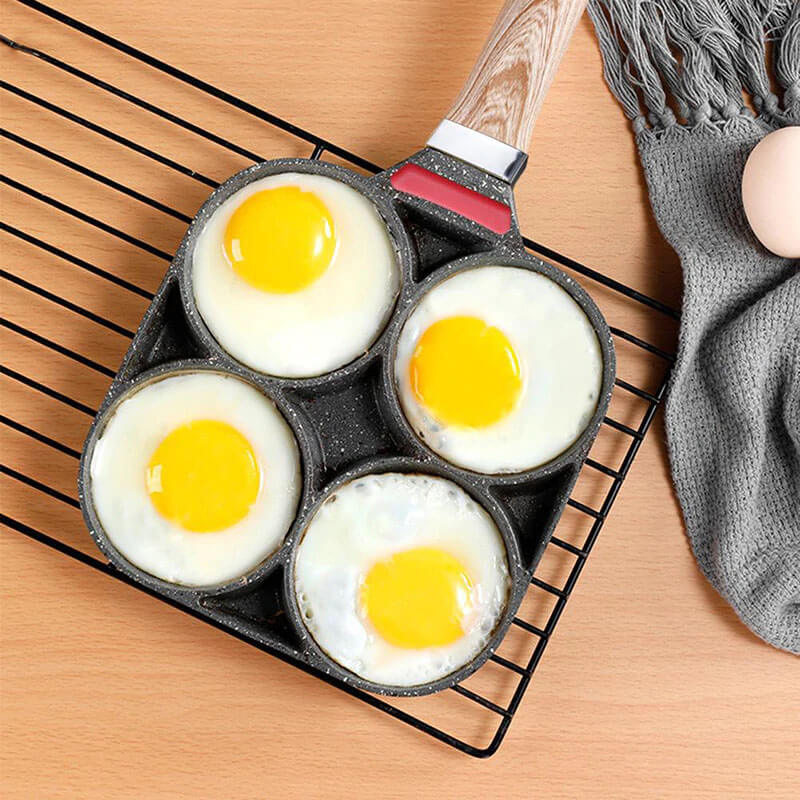 Tigaie antiaderenta cu 4 compartimente, material din aliaj de aluminiu 32 cm