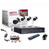 Sistem supraveghere CCTV kit DVR 4 camere exterior/interior
