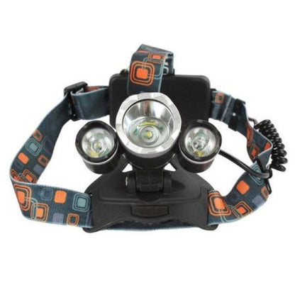Lanterna frontala de cap, 80W, reglabila, 3 moduri de iluminare, rezistenta la apa