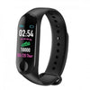 Bratara fitness cu multiple functii M3, ecran TFT 0.96", USB, Bluetooth, Masurare ritm, negru