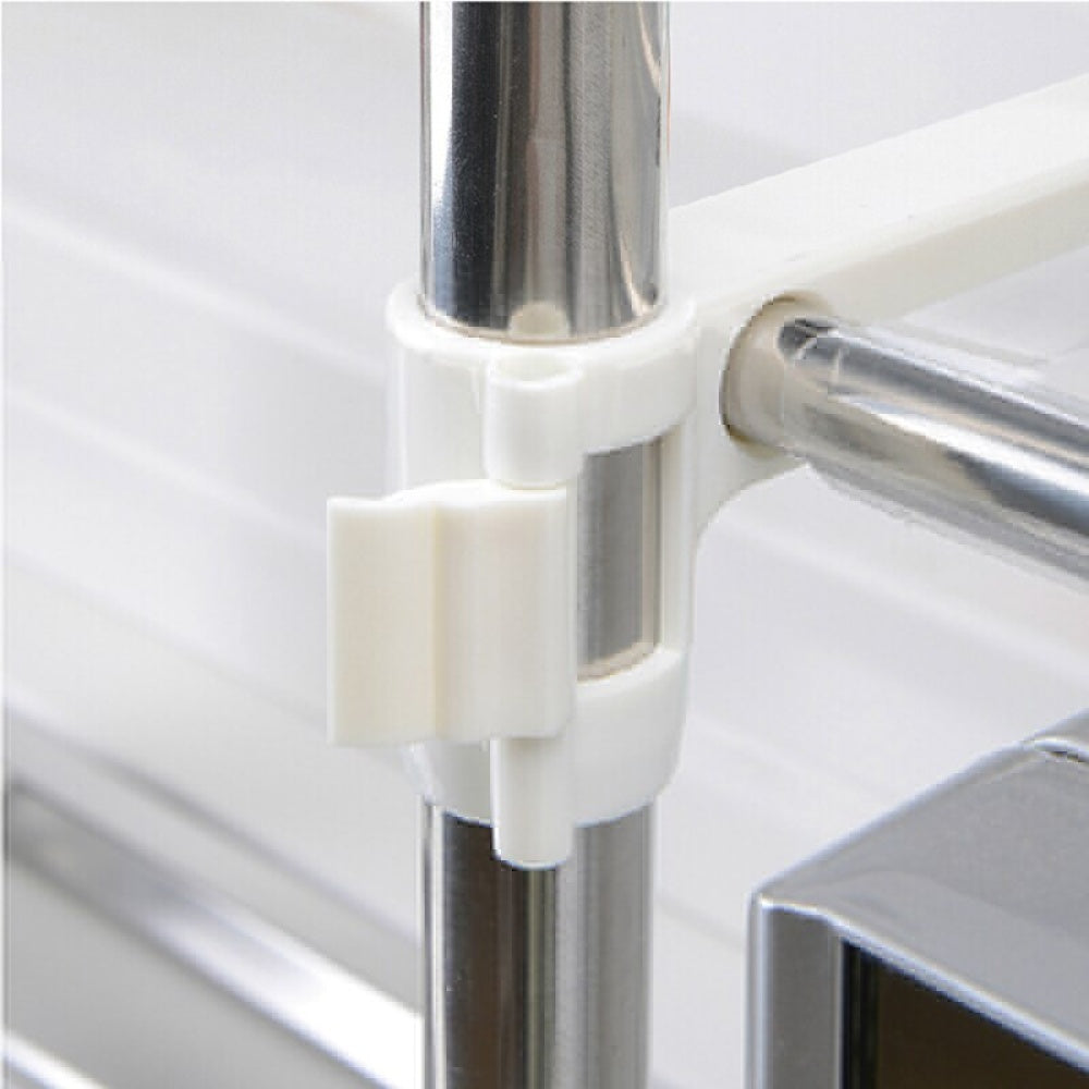 Suport organizator cu 2 rafturi, telescopic si multifunctional