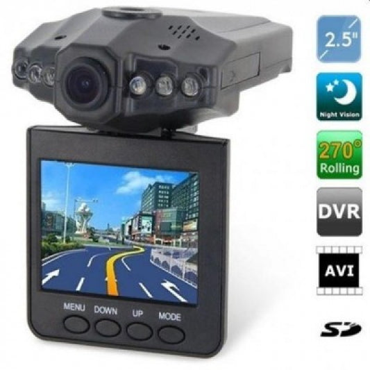 Camera auto video HD DVR 720p, filmare de calitate