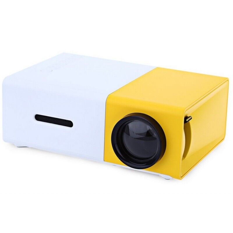 Videoproiector LED Mini Portabil, 600 LM, 1080P, Full HD