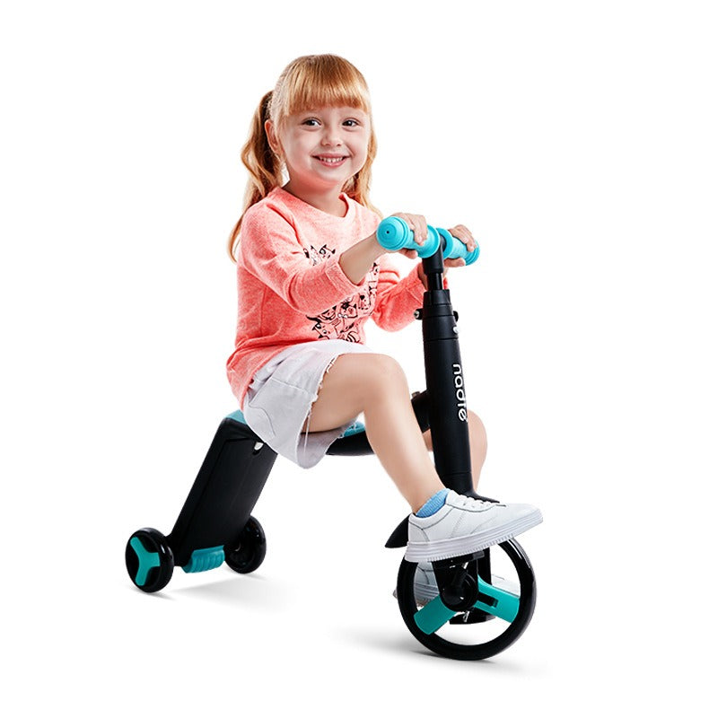 Trotineta/Bicicleta pentru Copii, 2 in 1 Reglabila, 2-6 Ani